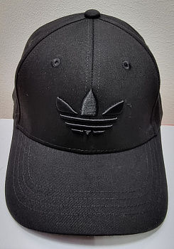 Кепка Adidas Relaxed Forum Hat Black / Black