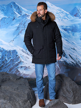 Арктическая парка Azimuth Forpost 124/23997 Black