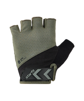 Перчатки для фитнеса Starfit WG-204, черный / хаки