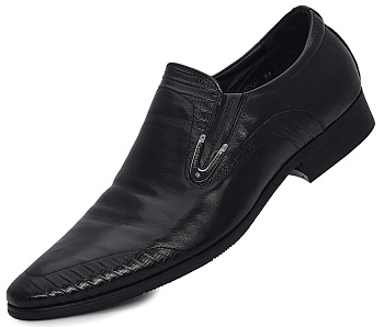 Туфли Carlo Delari 1767-70G183 Leather Black