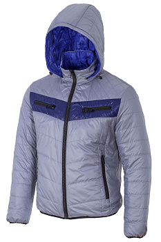 Куртка утепленная Avecs 2014267 Grey/Blue