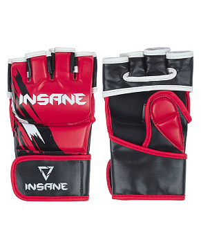 Перчатки для MMA INSANE FALCON IN22-MG100, ПУ, красный
