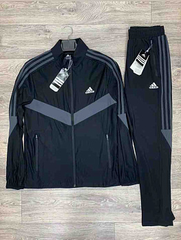 Костюм спортивный Adidas Classic 3-Stripes 50118H351 Black / Dark Gray