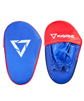 Лапы INSANE FIGHT прямые, маленькие, красный/синий, 30х18х4 см