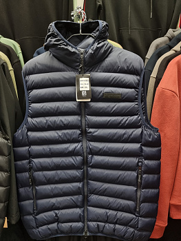 Жилет утепленный Adidas Performance 409AD002AV Dark Blue