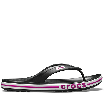 Сланцы Crocs Bayaband Flip U Black / Pink
