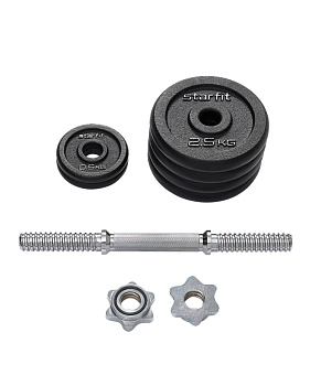 Гантель разборная чугунная в коробке STARFIT DB-715 12 кг