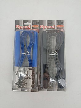 Скакалка 5000G Speed 51K/25 силикон, 3,2м, чёрный