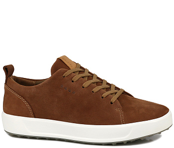 Кроссовки Ecco SOFT 7 M Nubuk Brown / White