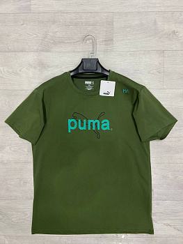 Футболка Puma Cat 40318K32022 GT Green / Turquoise