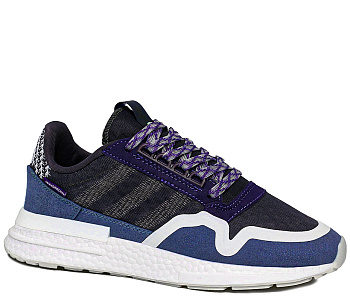 Кроссовки Adidas ZX 500 RM Commonwealth Blue / Violet