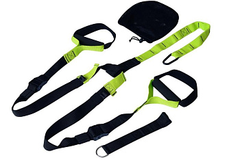 Петли тренировочные STARFIT FA-701 ярко-зеленый / черный