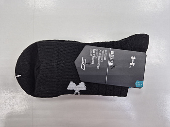 Носки спортивные UArmour X Basketball 50228A581 Black / White