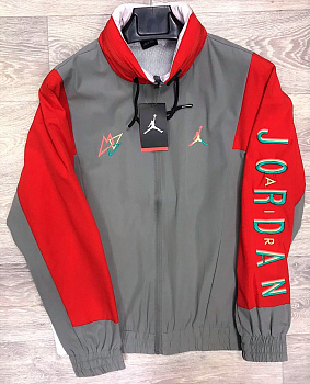Ветровка Nike Air Jordan Flight Heritage Red / Gray