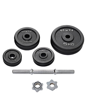 Гантель разборная чугунная в коробке STARFIT DB-715 20 кг