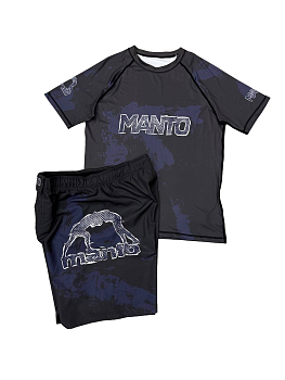 Костюм для тренировок 2 в 1 Manto D Grey