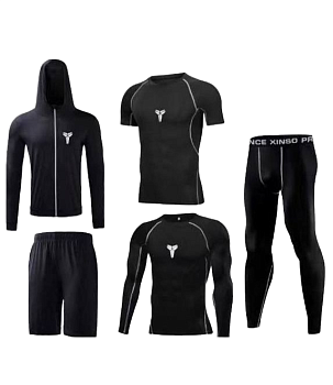 Костюм для тренировок 5 в 1 Reebok 90311RA03 Black