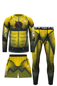 Костюм для тренировок 3 в 1 Venum Lightning Pover Yellow / Black