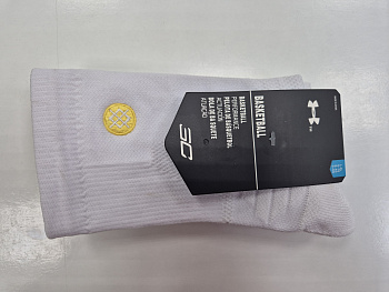 Носки спортивные UArmour X Basketball 50228A19 White / Yellow