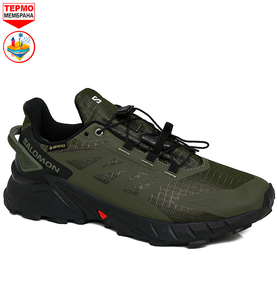 Кроссовки Salomon Supercross 4 GTX Green / Black