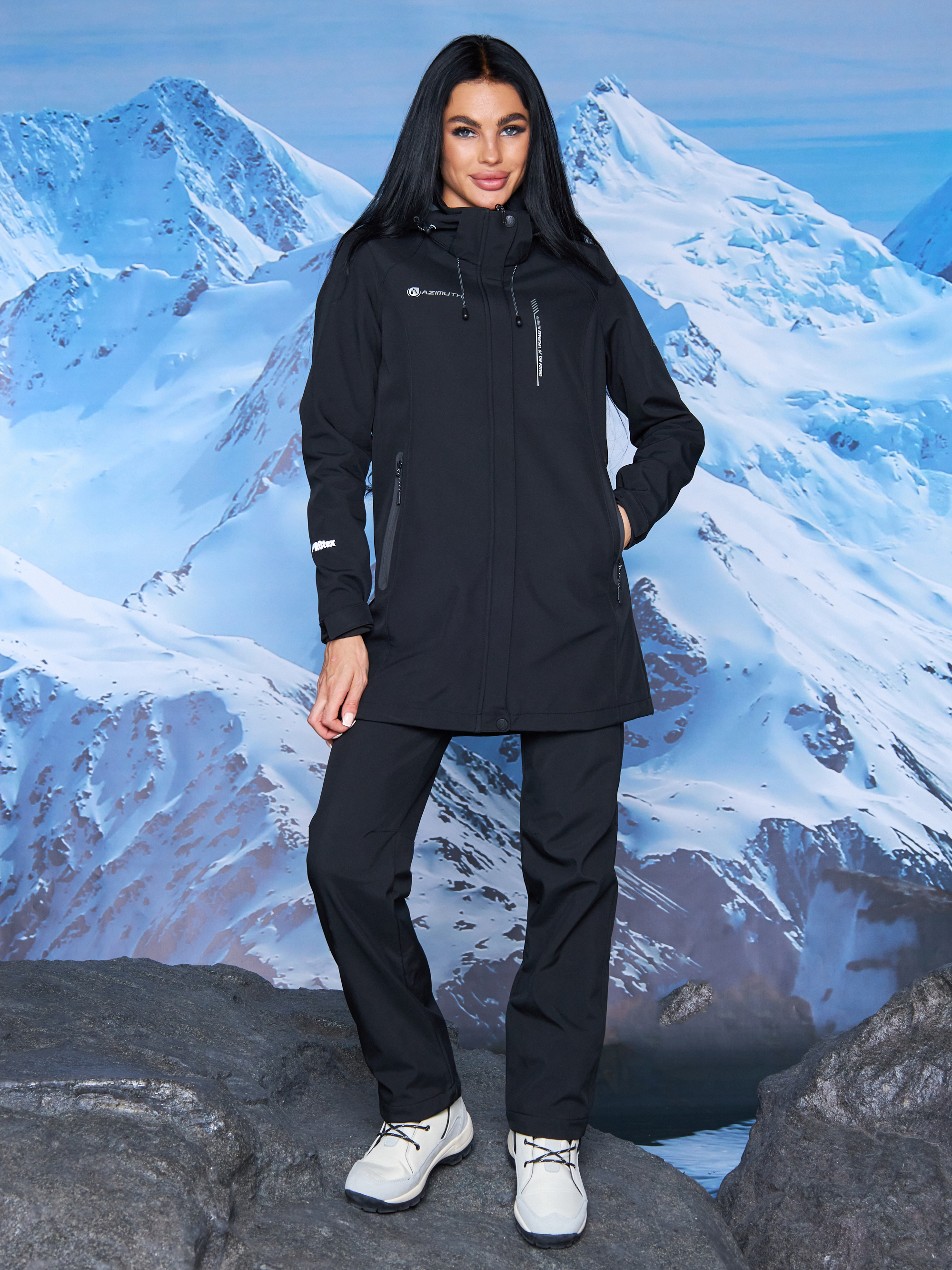 Ветровка Azimuth Soft Shell 124/22956 Black