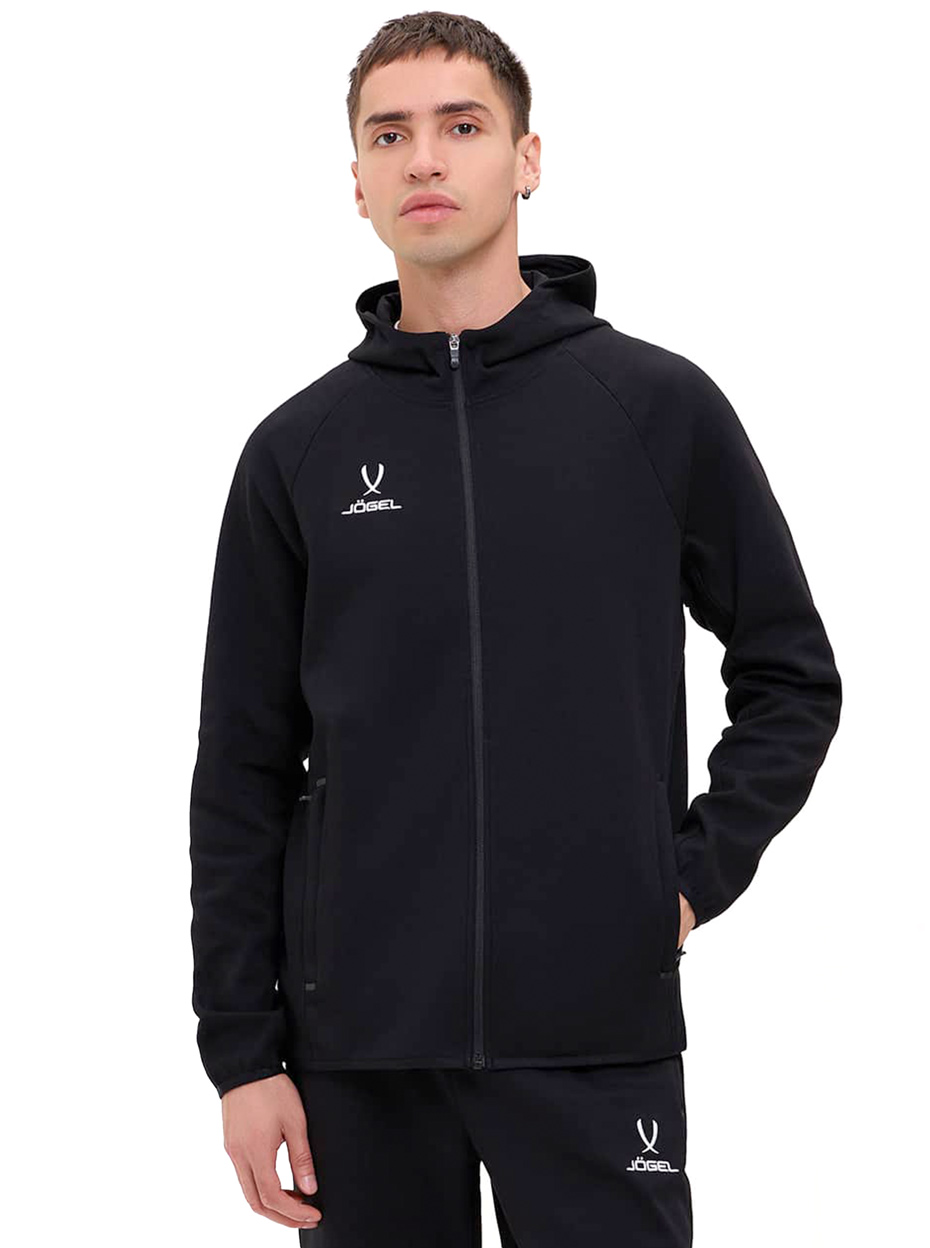 Худи на молнии Jogel ESSENTIAL Athlete Hooded FZ Jacket Black