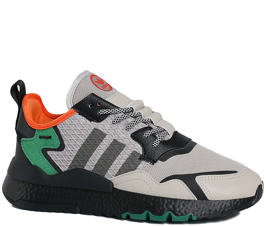 Кроссовки Adidas Nite Jogger Grey / Black / Orange