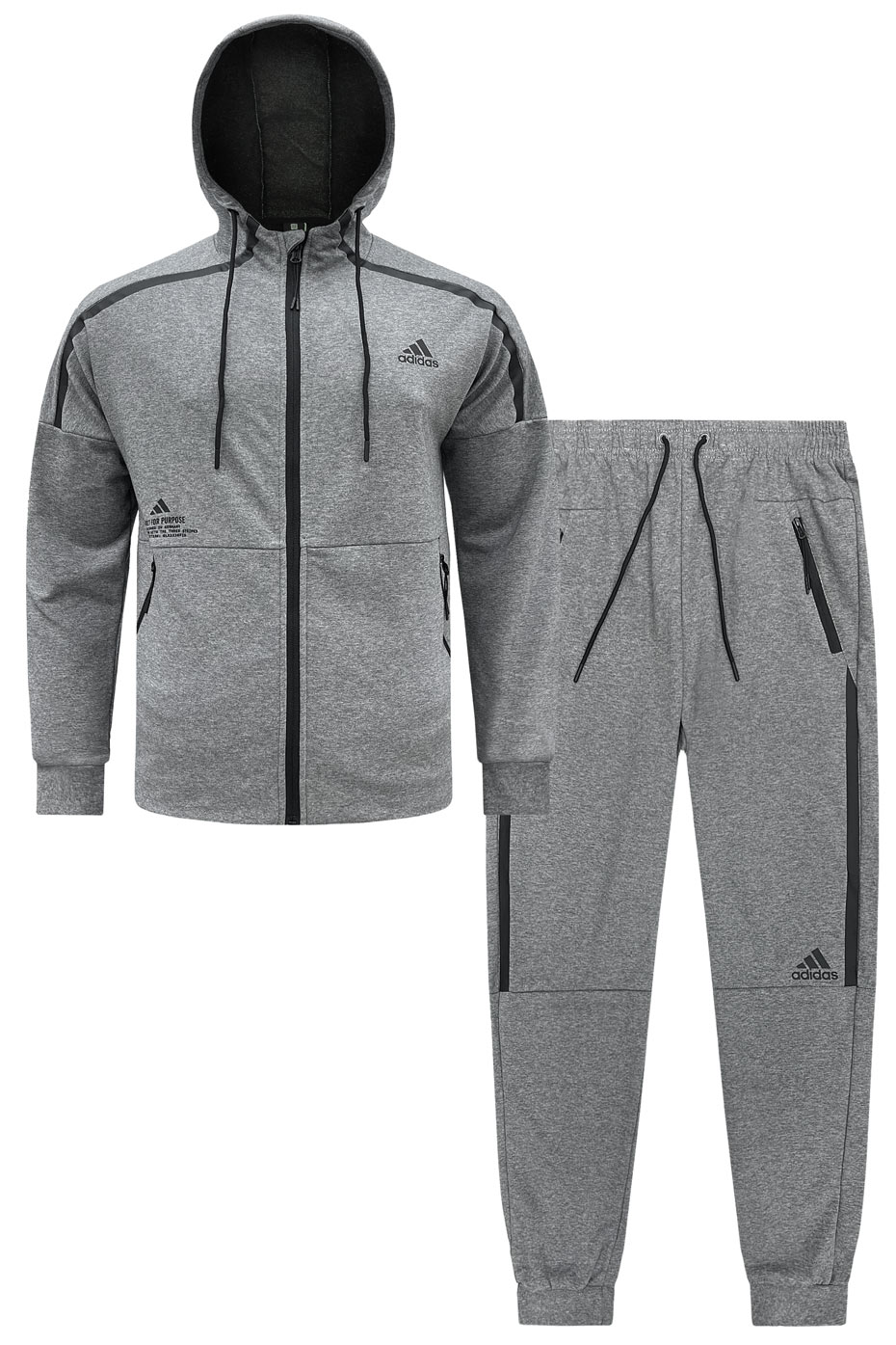 Костюм спортивный Adidas Performance 408A109070 Melange Gray