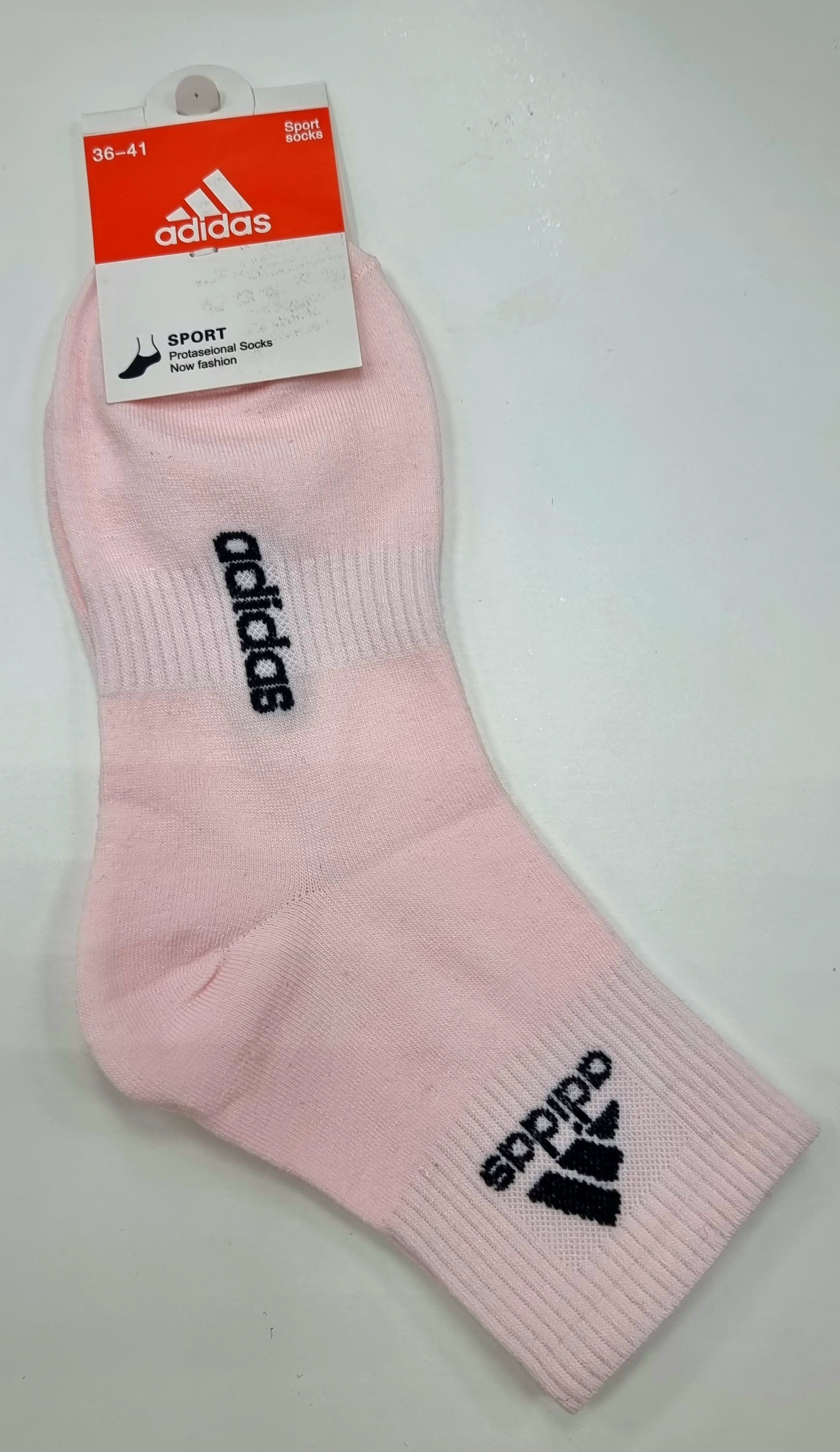Носки спортивные Adidas Athletic Cushioned Quarter U Pink
