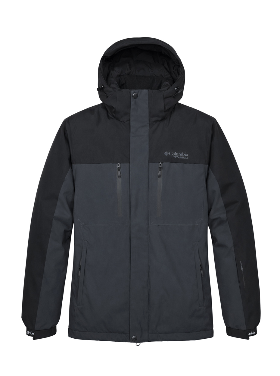Куртка утепленная Columbia Titanium 51025A9819 Dark Grey / Black