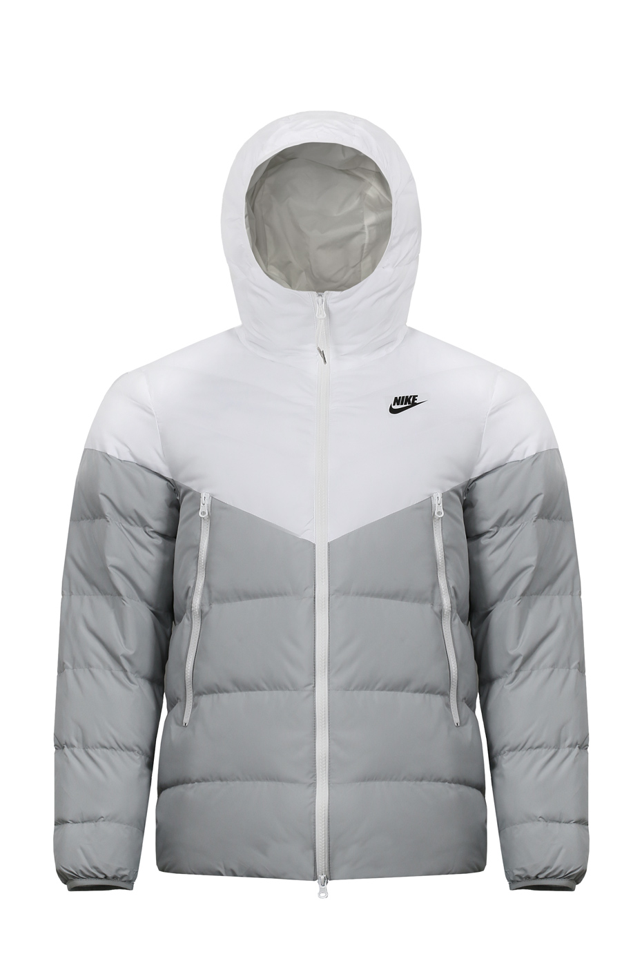 Куртка утепленная Nike Sportswear Tech 412A99168 Light Gray / White