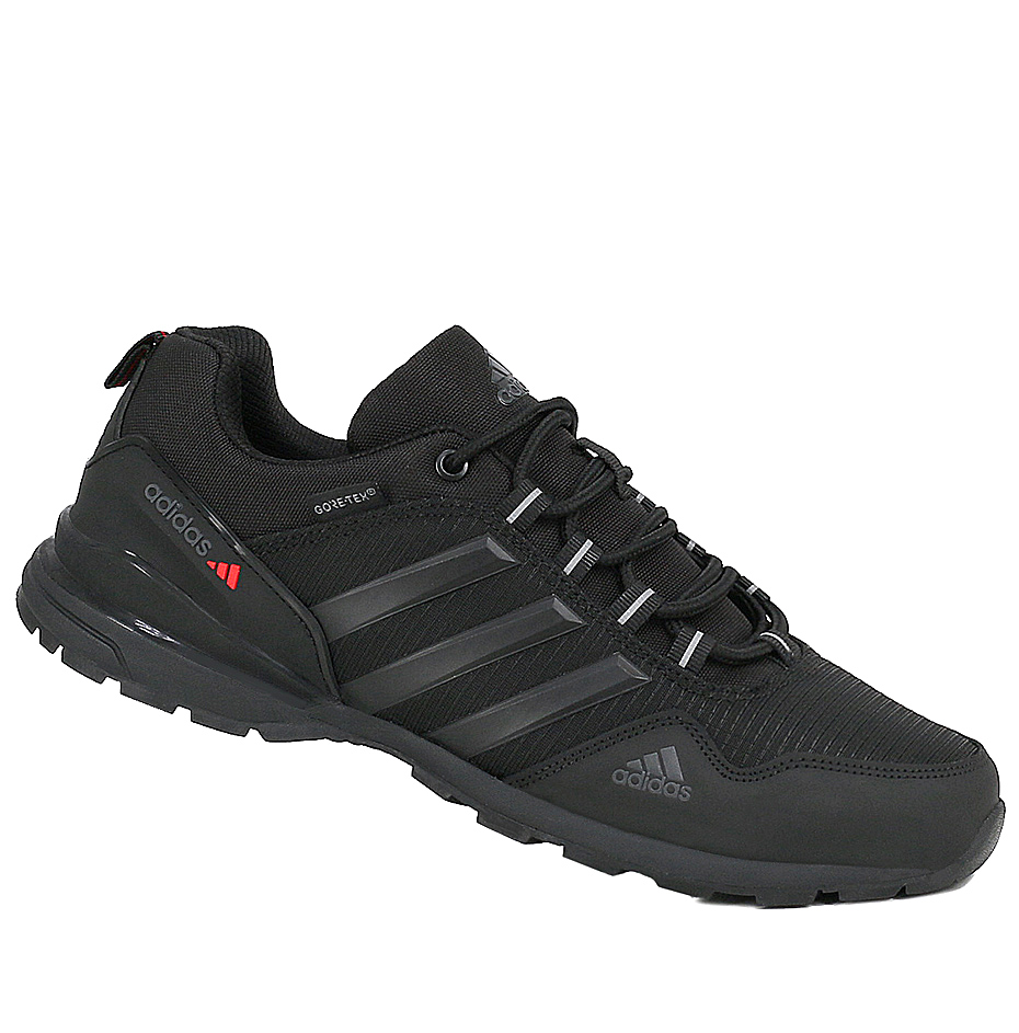 Кроссовки Adidas Daroga Textile / Nubuk Black / Red