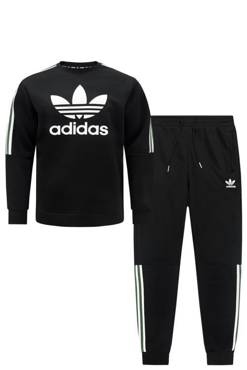 Костюм спортивный Adidas Originals 910881297A Black / Green / White