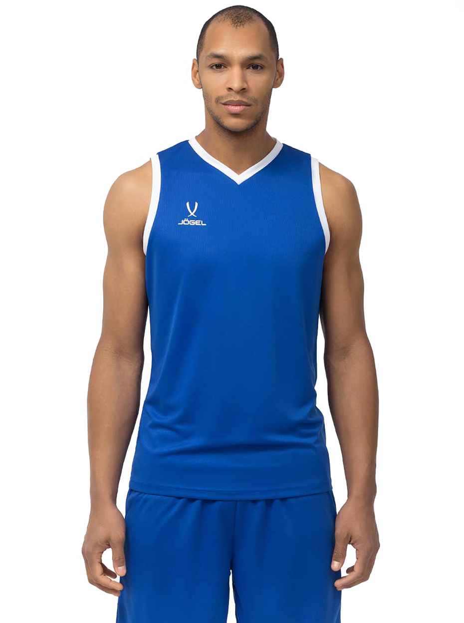 Майка баскетбольная Jögel Camp Basic Neon Blue