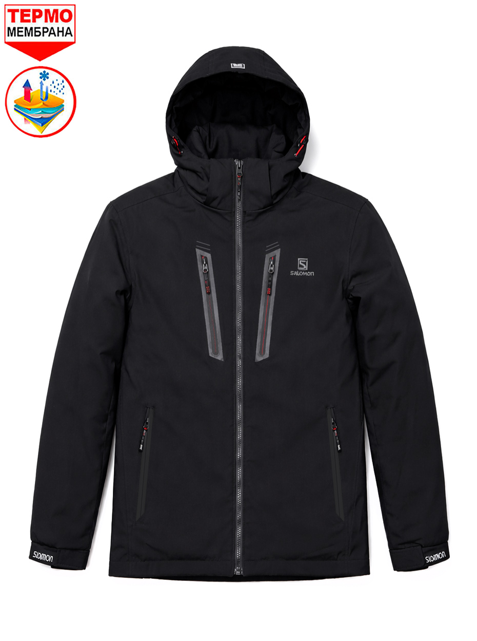 Куртка утепленная Salomon Mountain 41007A603 Black / Red