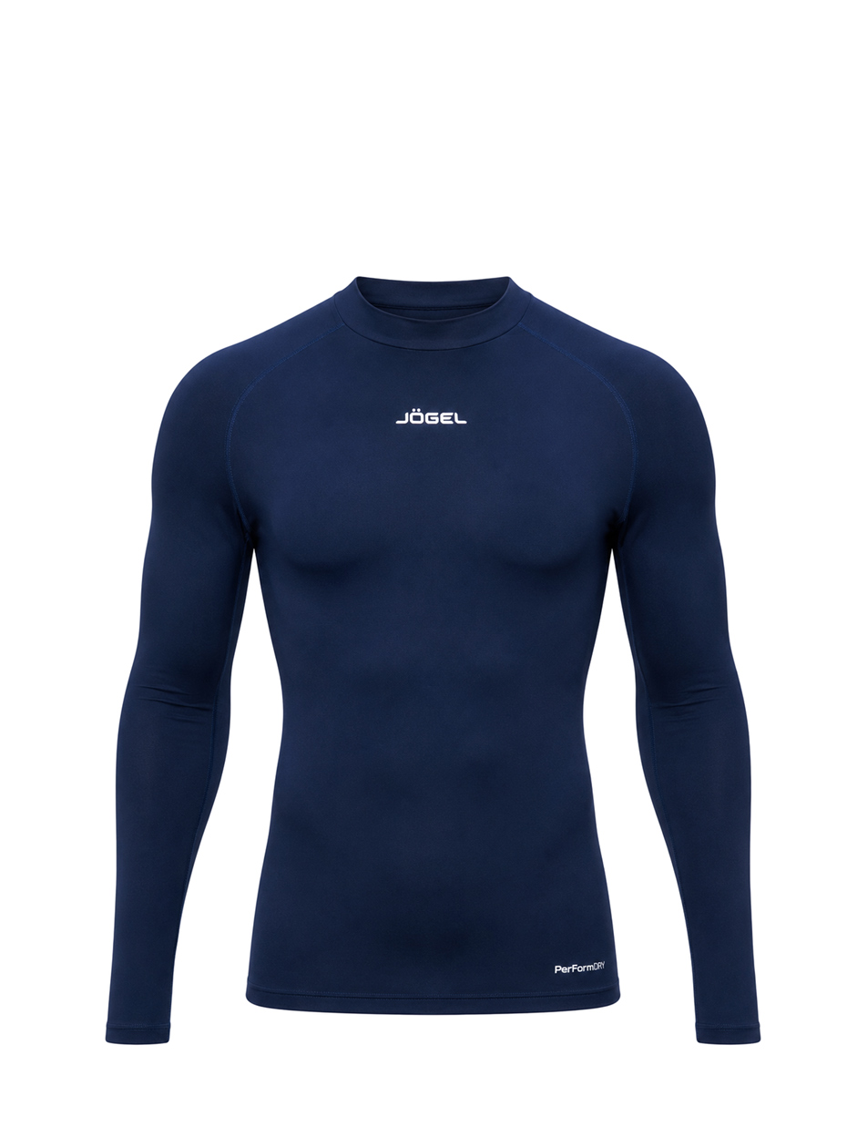 Джемпер компрессионный Jögel Camp PerFormDRY Top LS Dark Blue