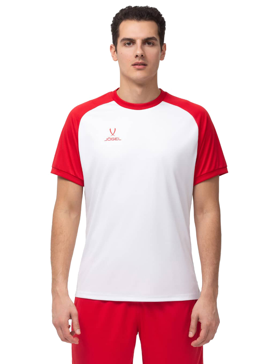 Футболка игровая Jögel Camp Reglan Jersey White / Red