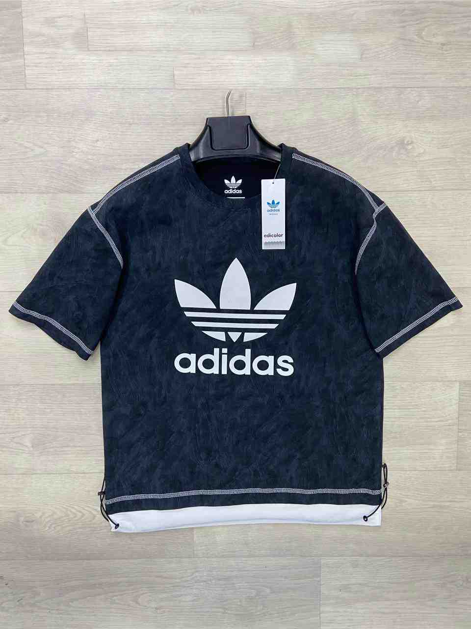 Футболка Adidas Originals Trefoil 502K72367 Dark Gray