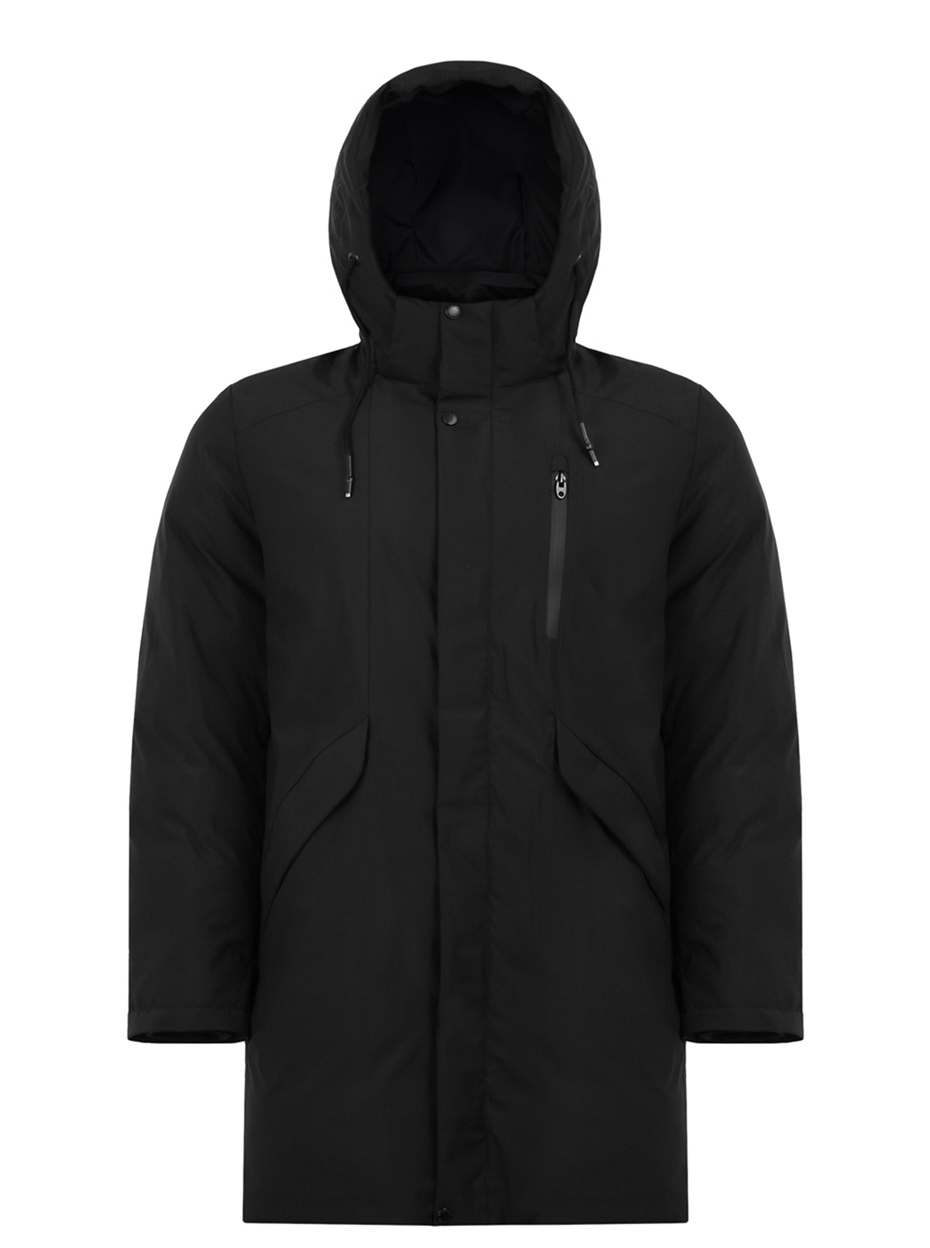 Куртка утепленная Merlion Grand 23MYW2201 Elongated Black