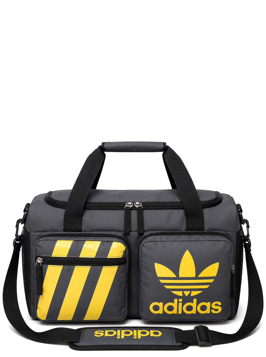 Спортивная сумка Adidas Originals 57AD3003 Dark Gray / Yellow