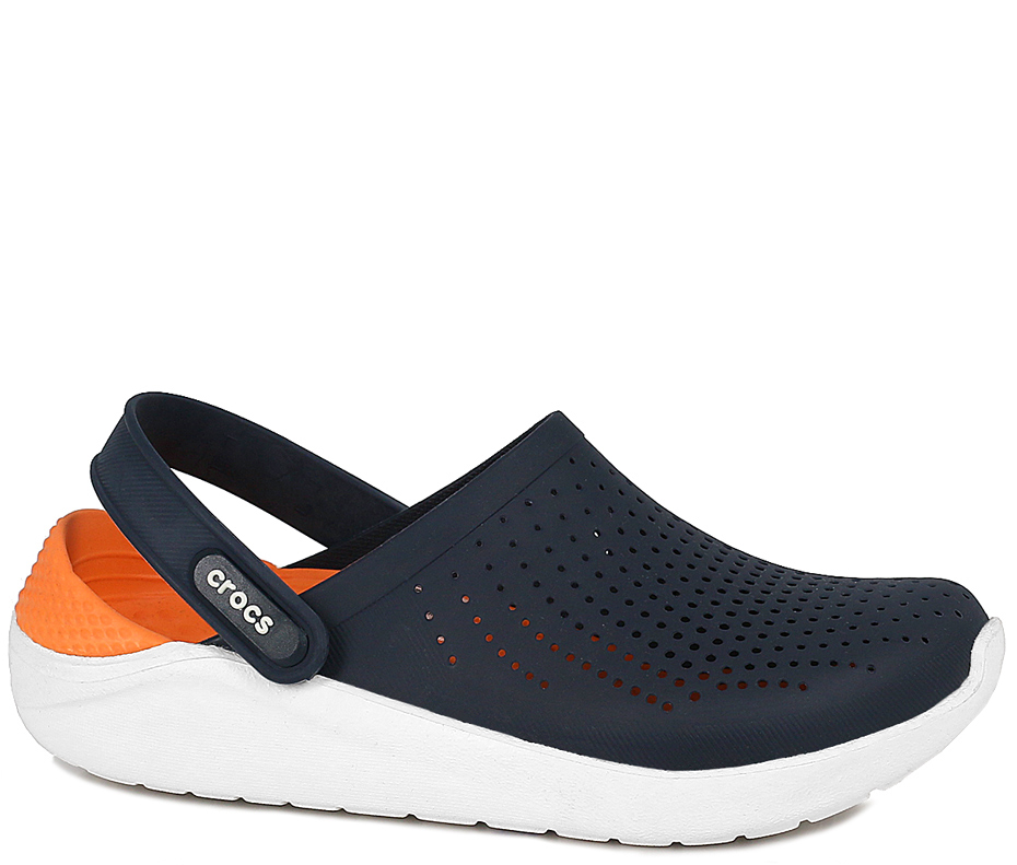Сабо Crocs LiteRide Clog U Dark Blue / Orange