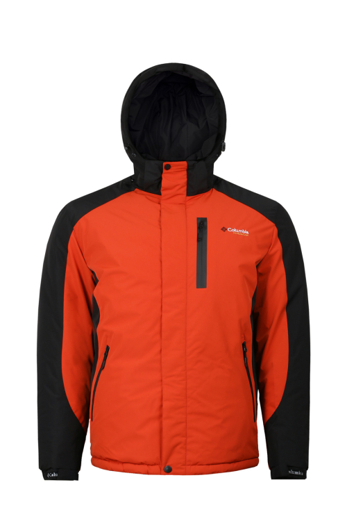 Куртка утепленная Columbia Titanium Omni-Tech Winter Jacket Orange / Black