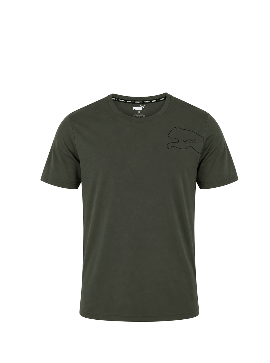 Футболка Puma Squid Game 60628A76812 Khaki