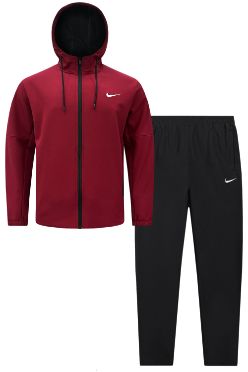 Костюм утепленный Nike Tech 894GVA693 Fleece Dark Red / Black