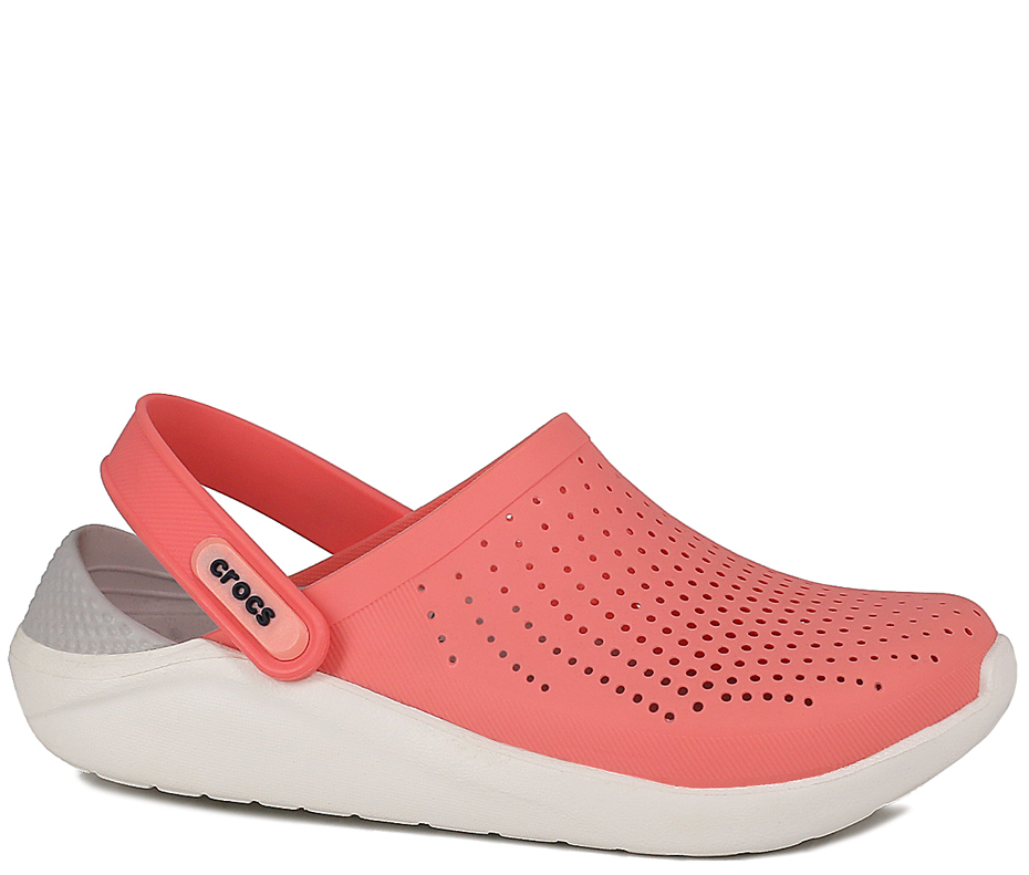Сабо Crocs LiteRide Clog U Coral / Beige