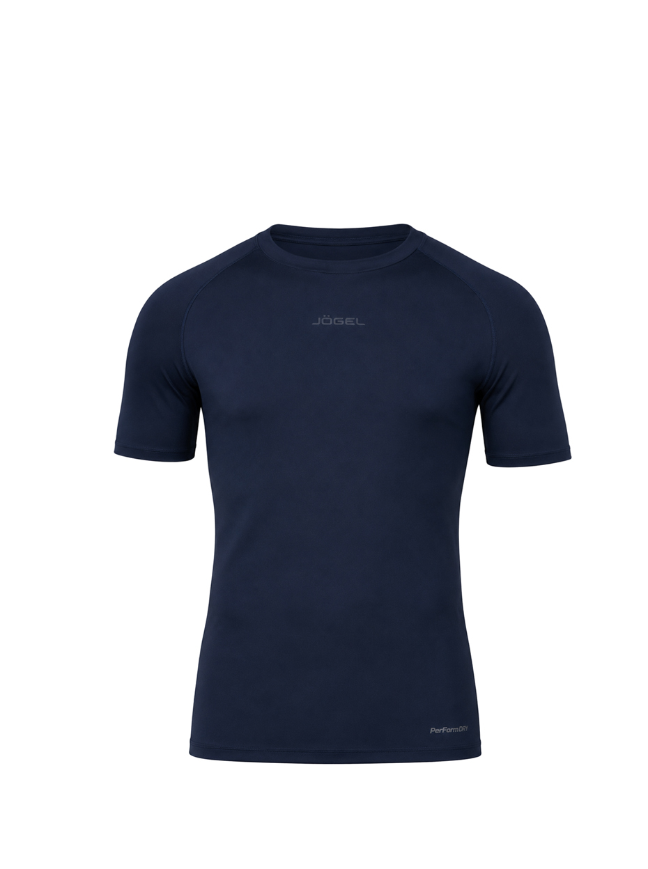 Футболка компрессионная Jögel CAMP PerFormDRY Baselayer SS Tee Tall Dark Blue