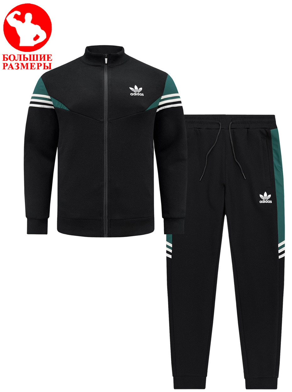 Костюм спортивный Adidas Originals 40819H2336 GT Black / Green