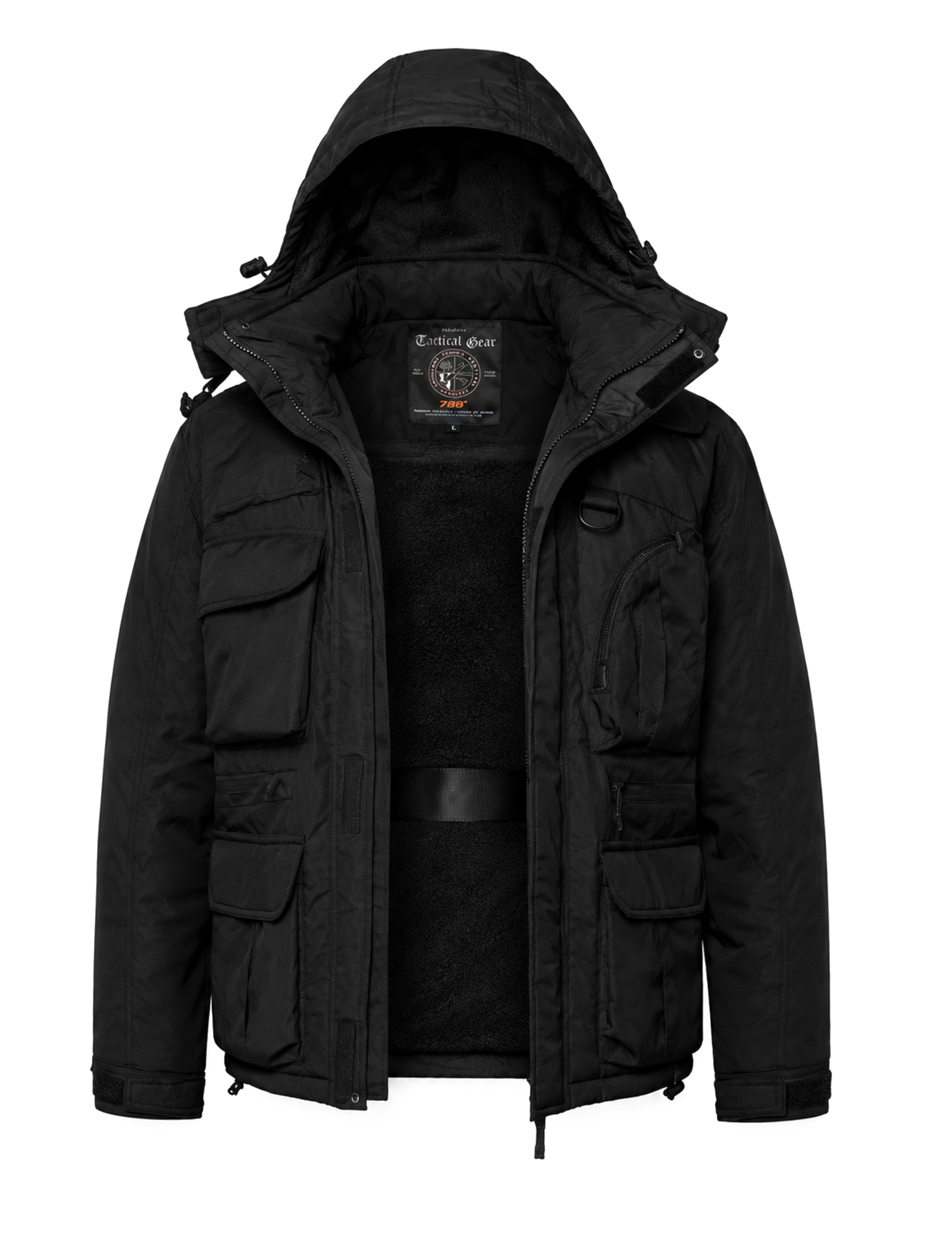 Куртка утепленная тактическая 726 Gear 908980113 Mono Black