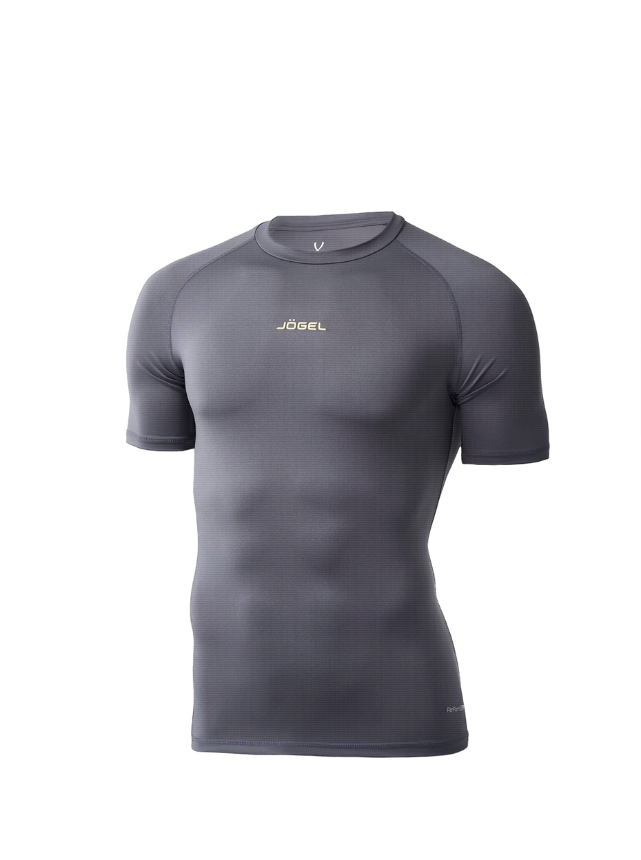 Компрессионная футболка Jögel Camp PerFormDRY Top SS Dark Gray