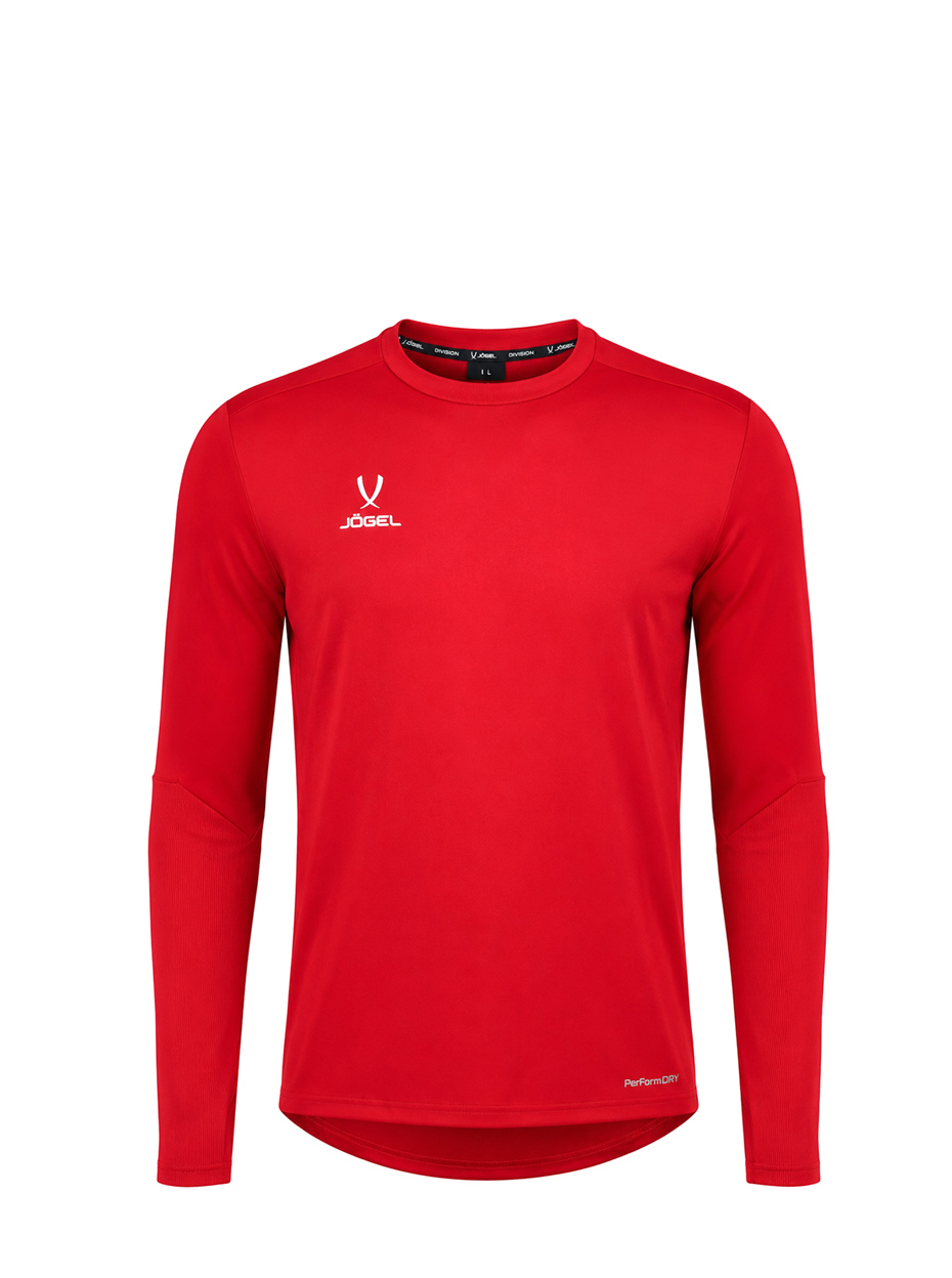 Джемпер тренировочный Jögel DIVISION PerFormDRY Pro Training Top Red